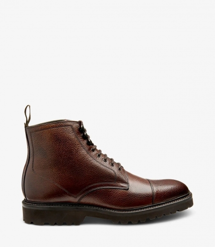 Loake Men's Aquarius Dark Brown Grain Loake Men's Aquarius Dark Brown Grain