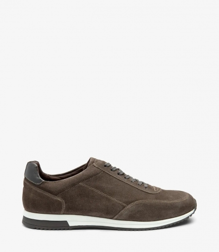 Loake Men's Bannister Anthracite Suede Loake Men's Bannister Anthracite Suede
