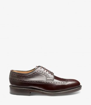 Loake Men's Royal Burgundy Polished