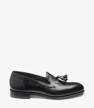 Loake Men's Russell Black Calf
