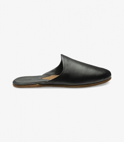Loake Men's Garrick Black Grain