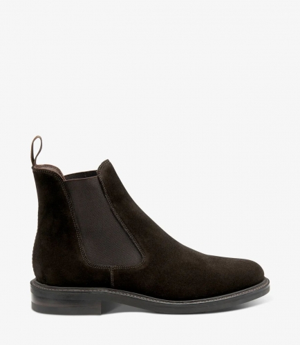 Loake Men's Dorchester Dark Brown Suede Loake Men's Dorchester Dark Brown Suede