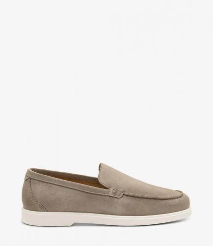 Loake Men's Tuscany Stone Suede Loake Men's Tuscany Stone Suede