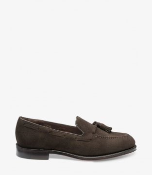 Loake Men's Russell Dark Brown Suede