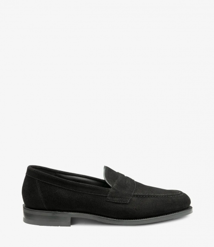 Loake Men's Imperial Black Suede Loake Men's Imperial Black Suede
