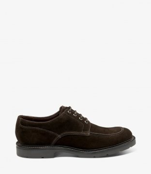 Loake Men's Mowbury Dark Brown Suede Loake Men's Mowbury Dark Brown Suede