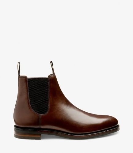 Loake Men's Emsworth Dark Brown Calf