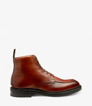 Loake Men's Gisbourne Mahogany Calf