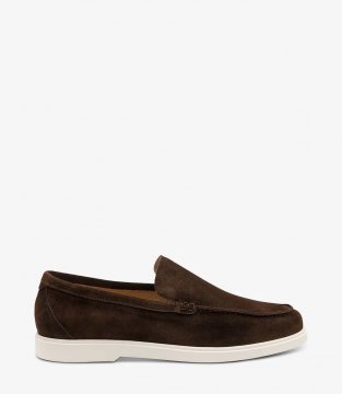 Loake Men's Tuscany Chocolate Suede