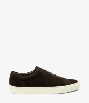 Loake Men's Sprint Dark Brown Suede
