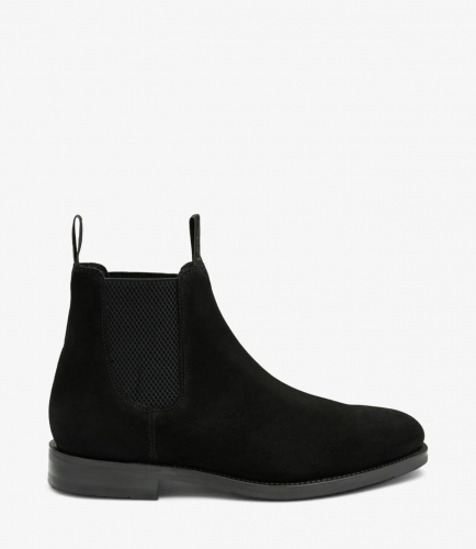 Loake Men's Emsworth Black Suede Loake Men's Emsworth Black Suede
