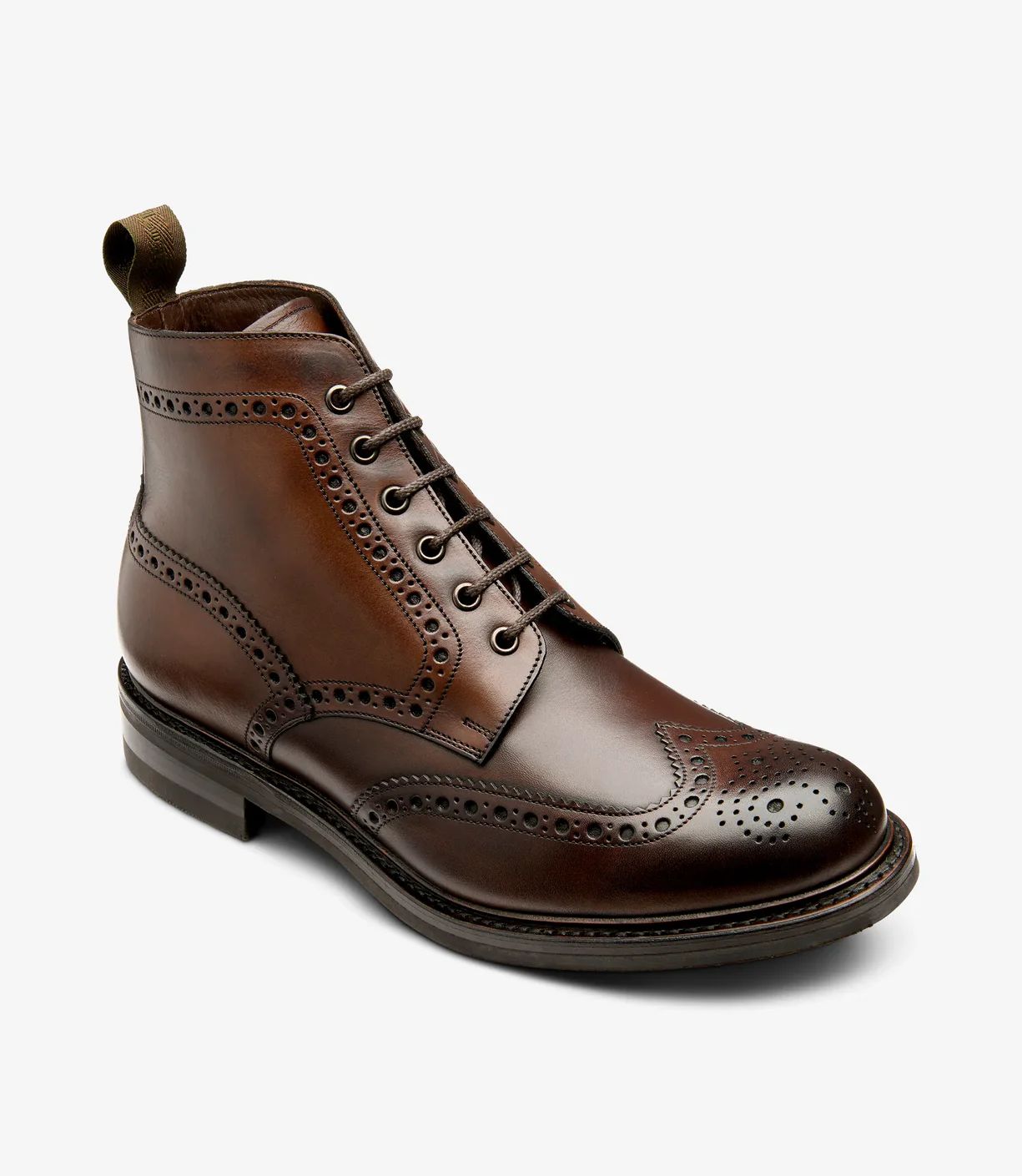 Loake Men's Bedale Dark Brown Calf