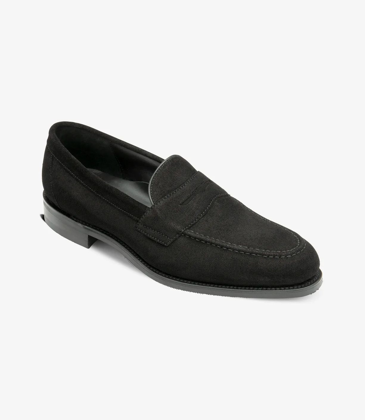 Loake Men's Imperial Black Suede