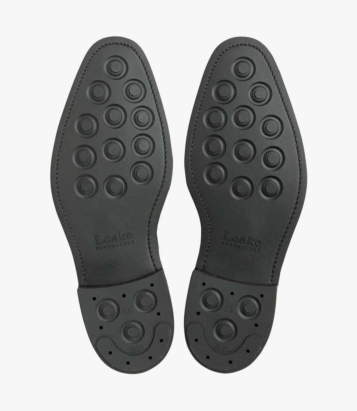 Loake Men's Sovereign Black Polished