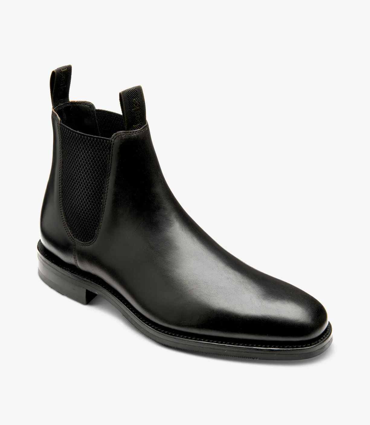 Loake Men's Emsworth Black Calf