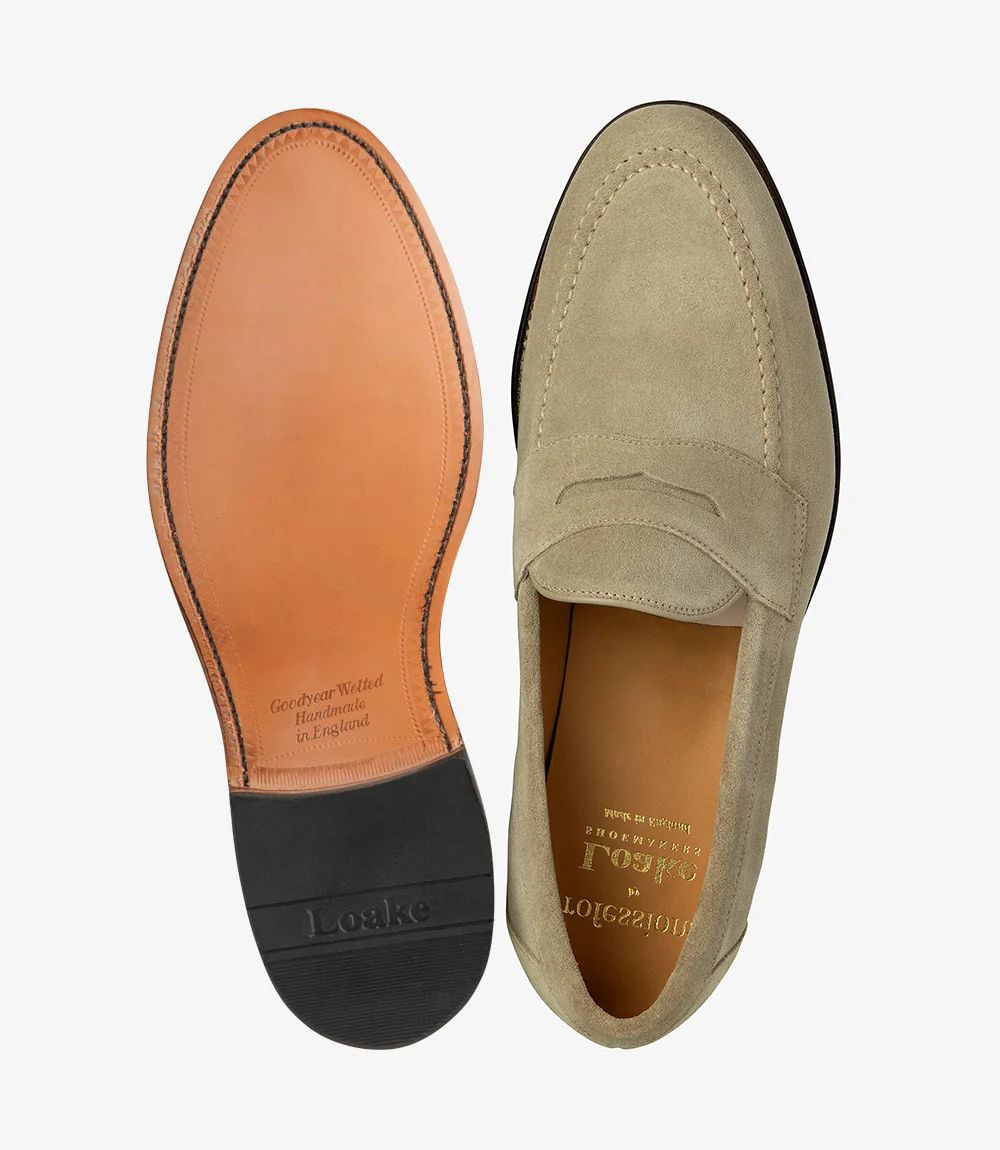 Loake Men's Imperial Sand Suede