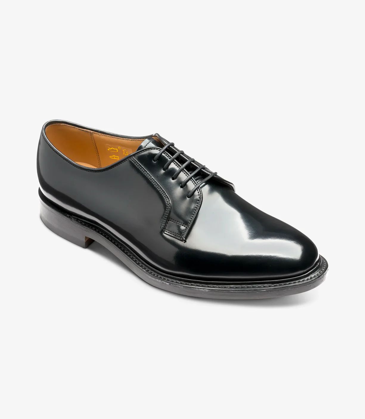Loake Men's 771 Black Polished