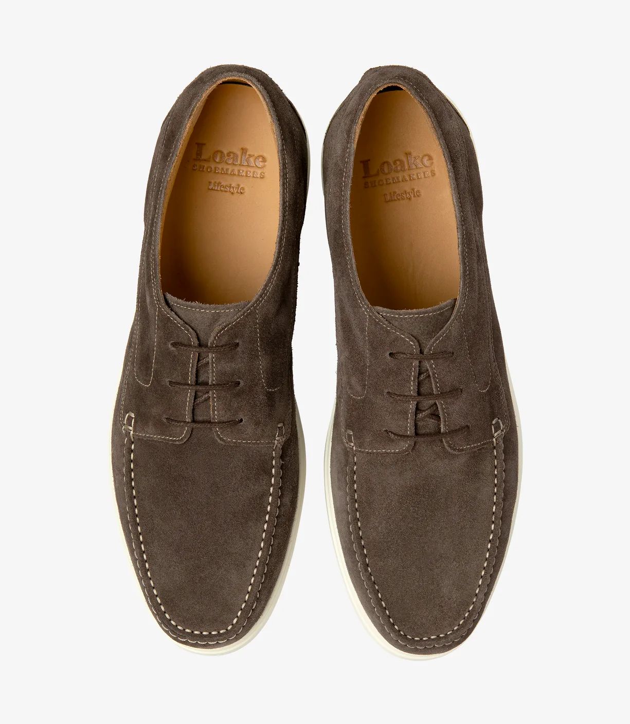 Loake Men's Sardinia Anthracite Suede