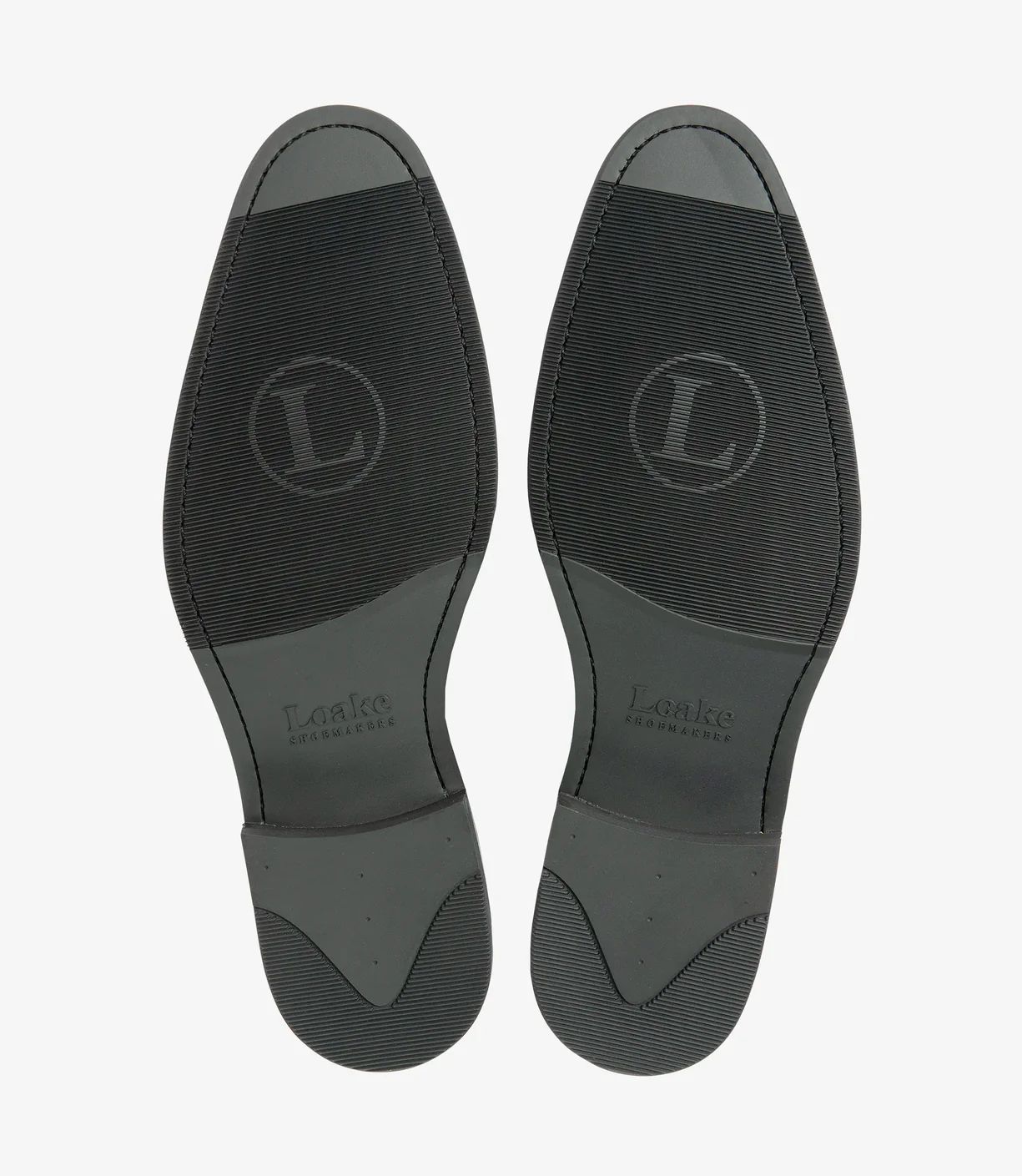 Loake Men's Fleet Black Calf