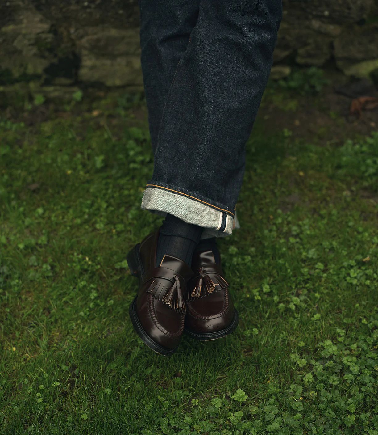 Loake Men's Brighton Burgundy