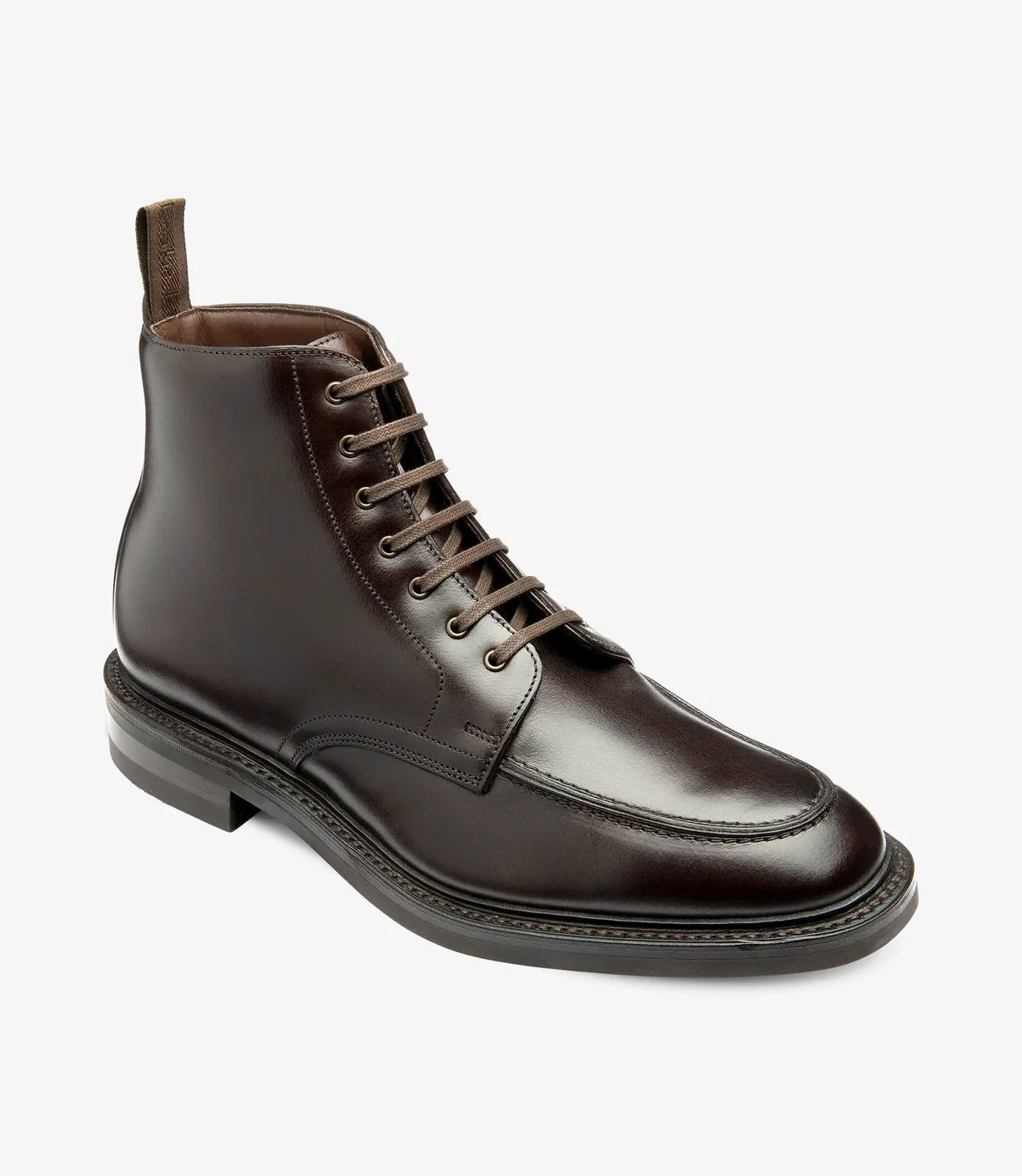 Loake Men's Gisbourne Dark Brown Waxy