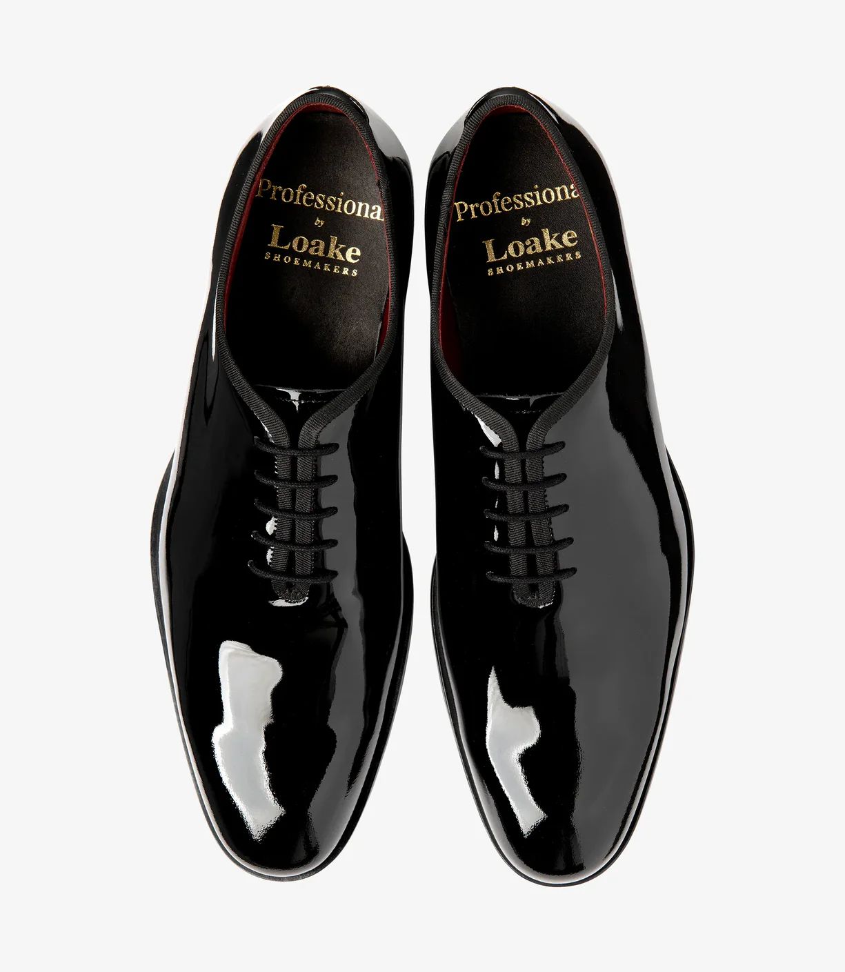 Loake Men's Regal Black Patent