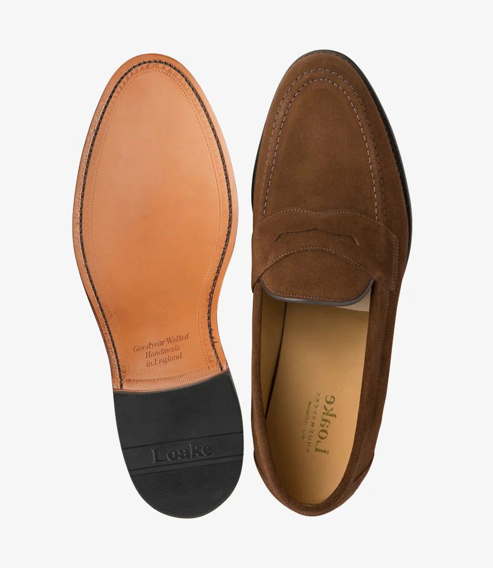 Loake Men's Imperial Brown Suede