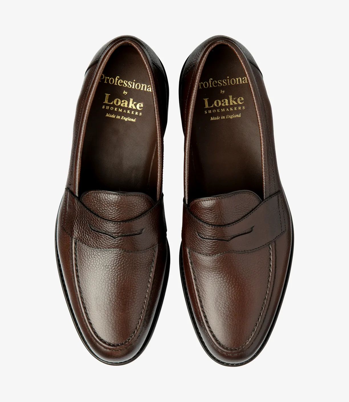 Loake Men's Imperial Dark Brown Grain