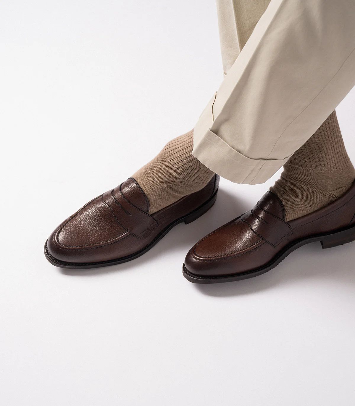Loake Men's Imperial Dark Brown Grain
