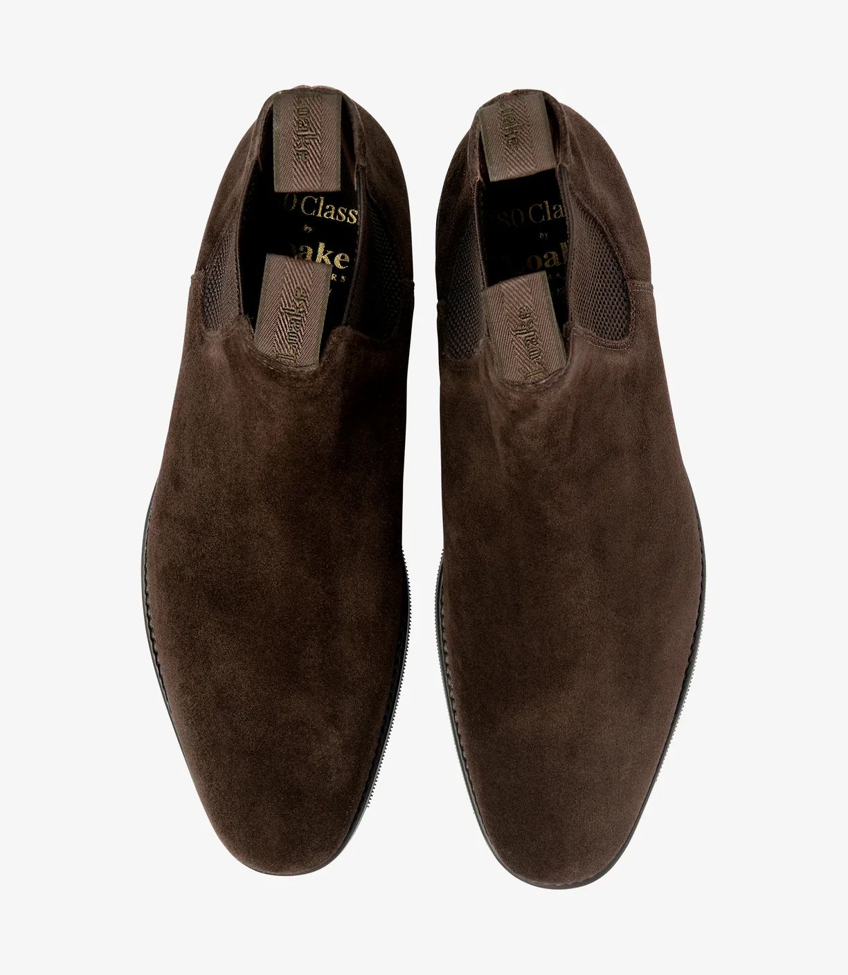 Loake Men's Emsworth Dark Brown Suede
