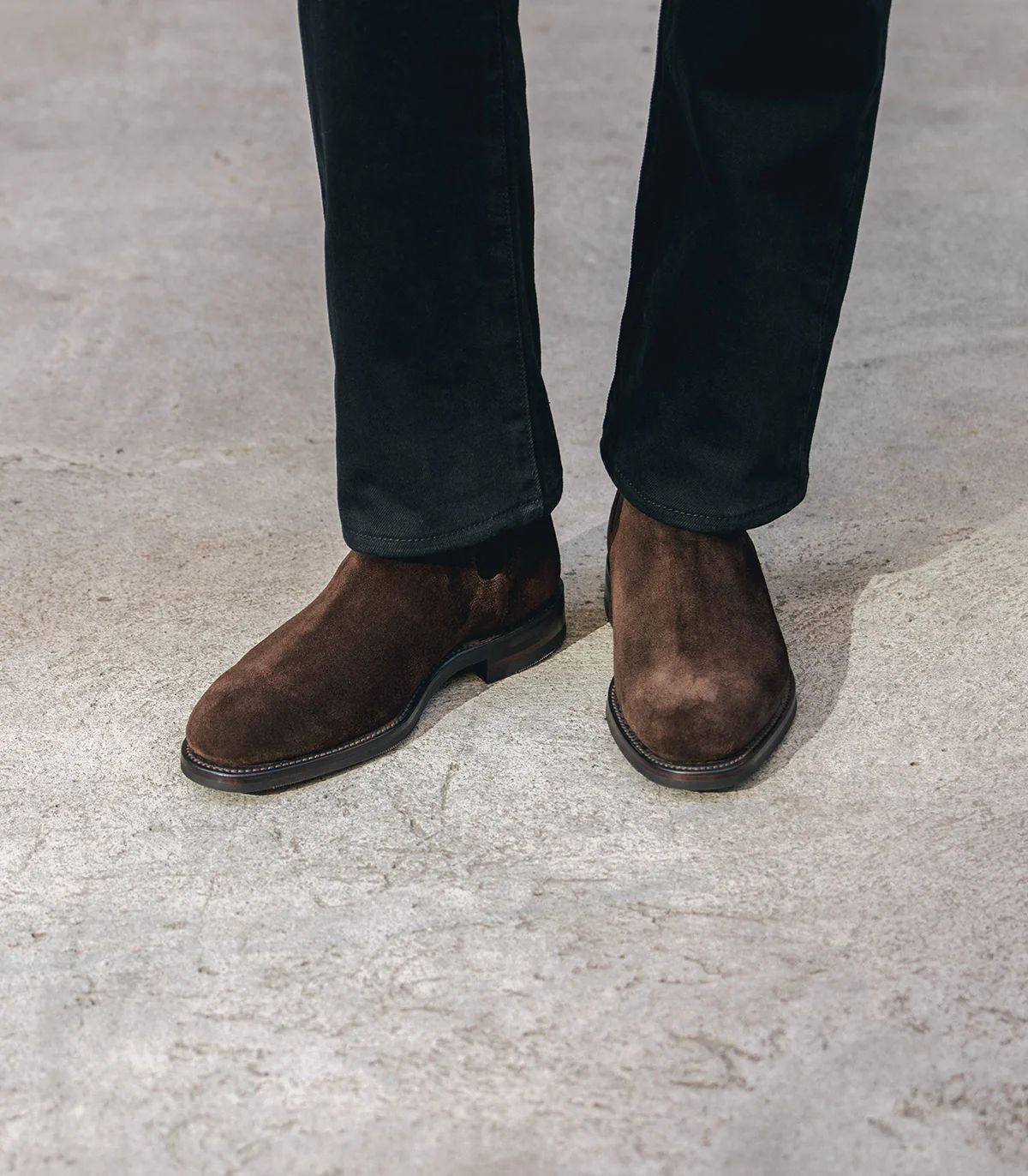 Loake Men's Emsworth Dark Brown Suede
