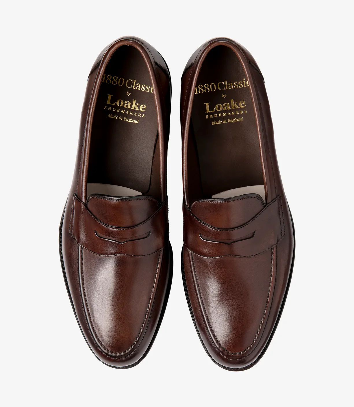 Loake Men's Hornbeam Walnut Calf