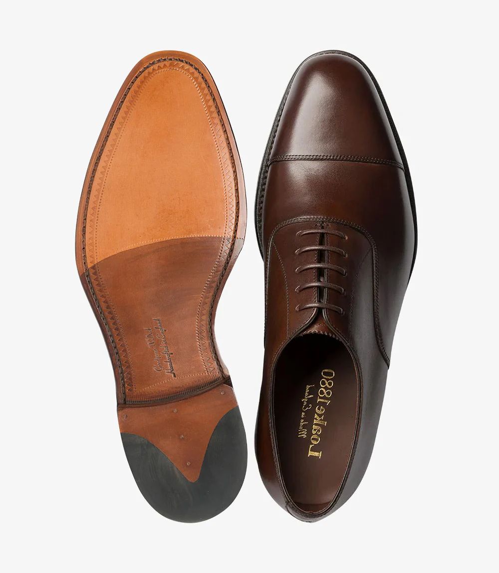 Loake Men's Aldwych Dark Brown Calf