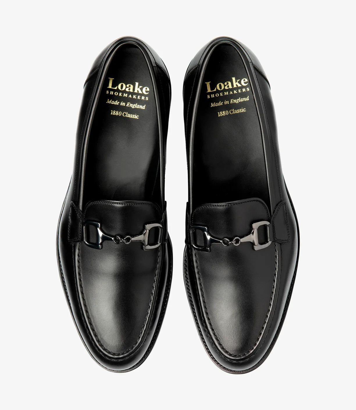 Loake Men's Kensington Black Calf