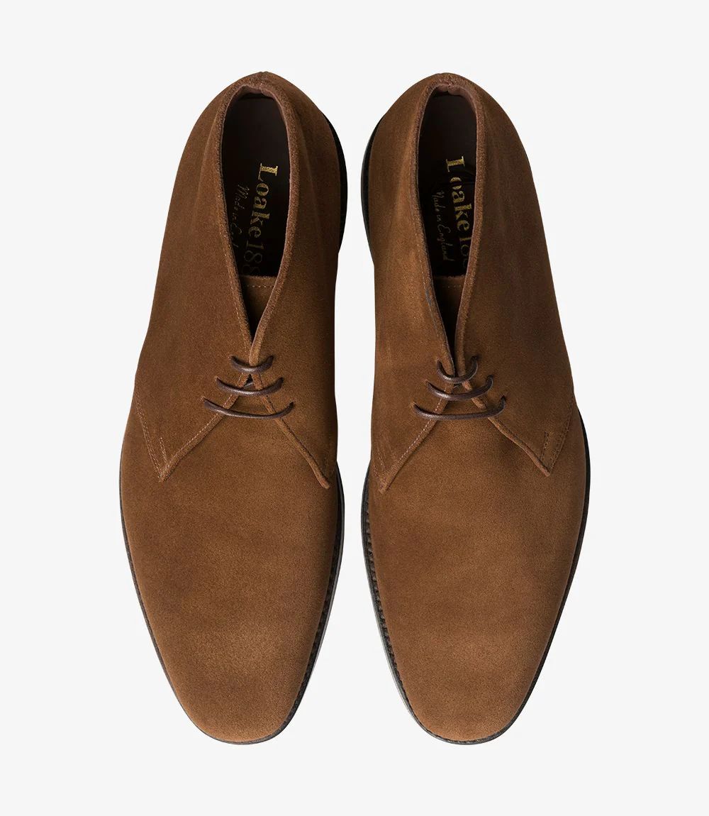 Loake Men's Pimlico Brown Suede
