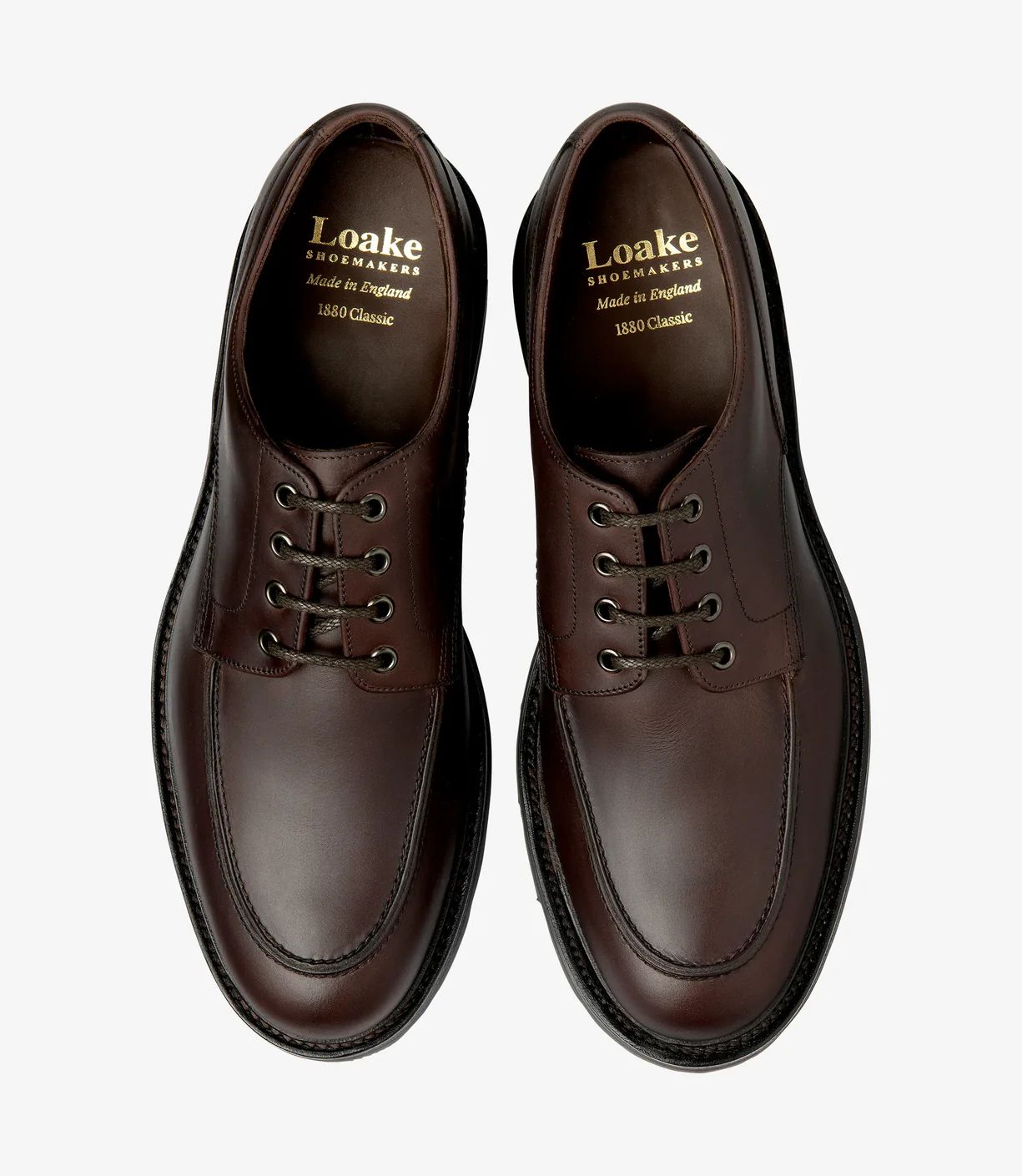 Loake Men's Mowbury Dark Brown Waxy