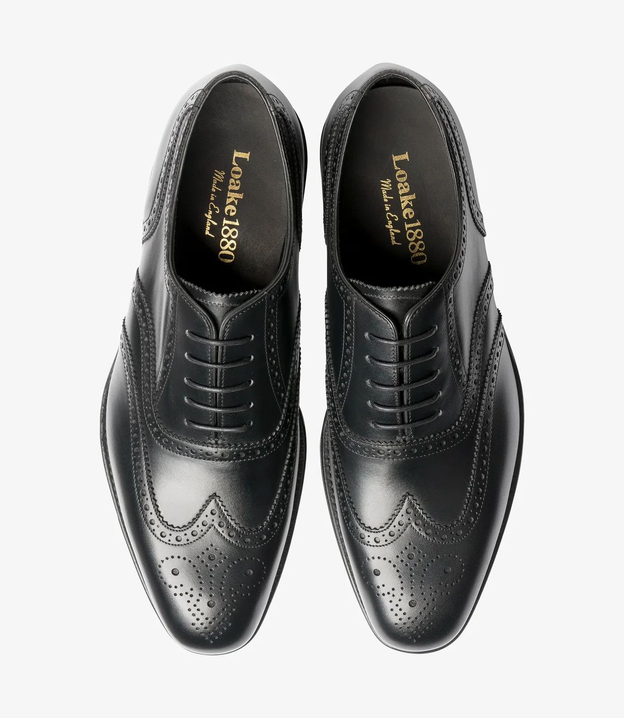 Loake Men's Buckingham Black Calf