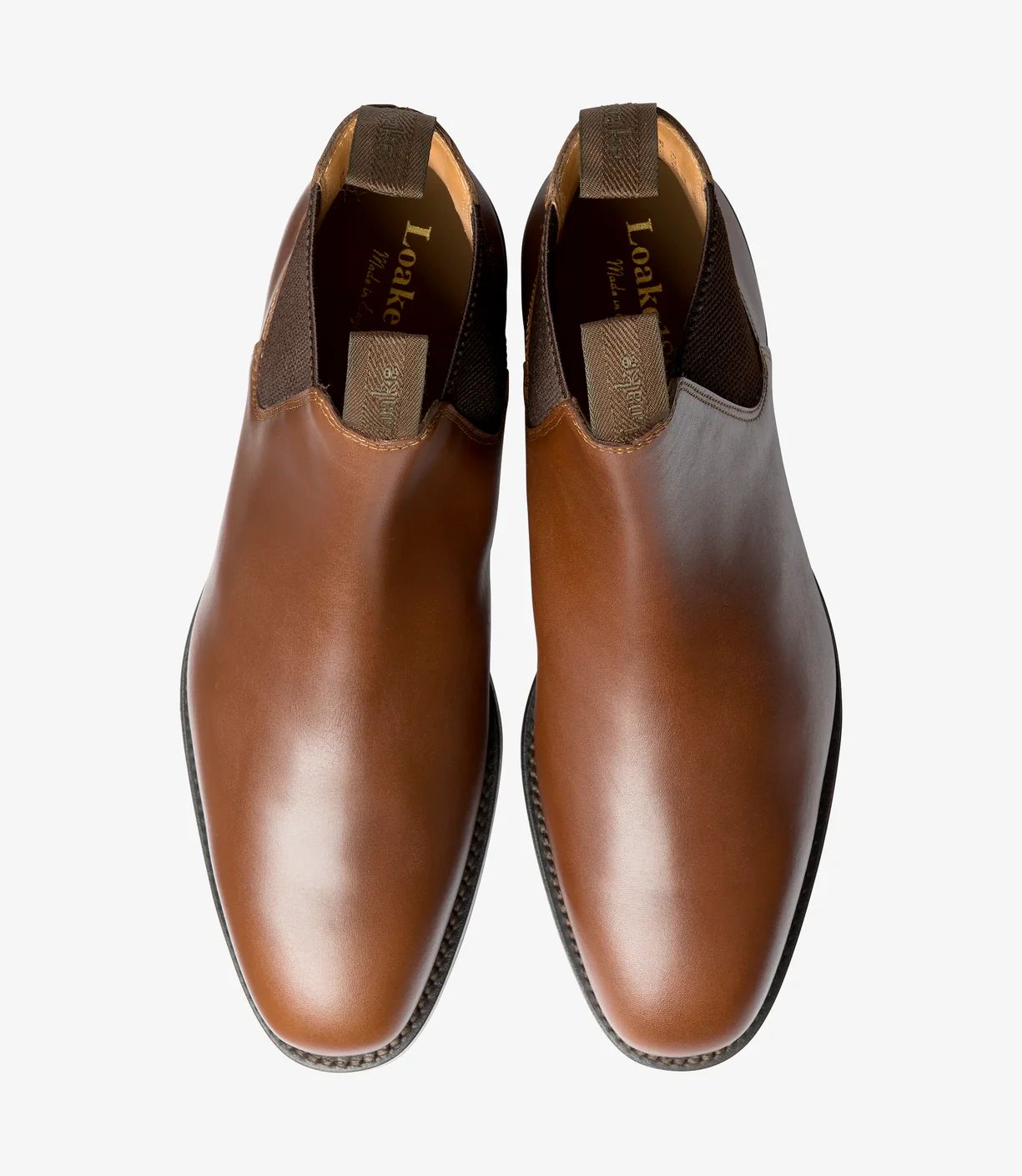 Loake Men's Chatsworth Brown Waxy