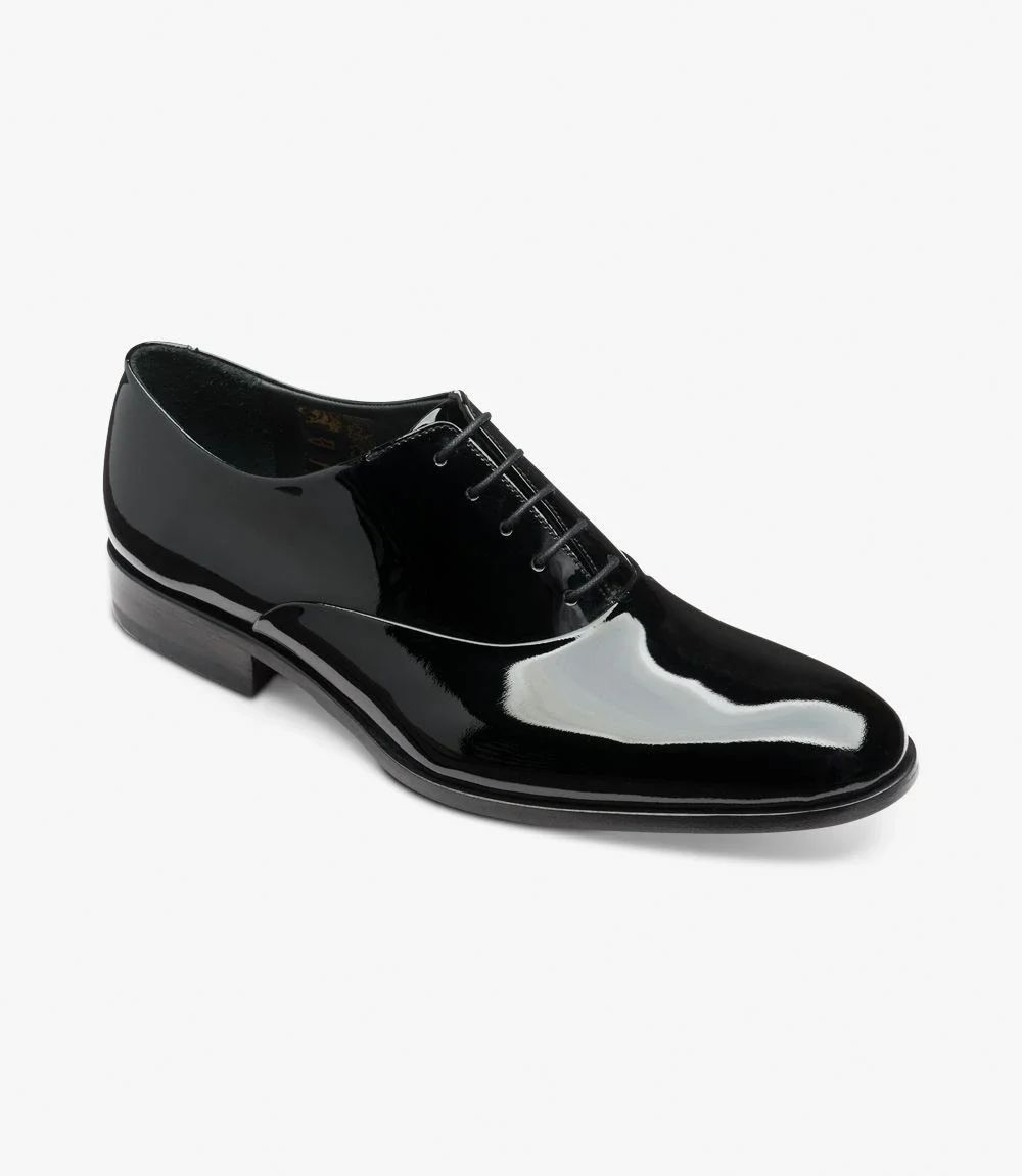 Loake Men's Black Patent Shoe