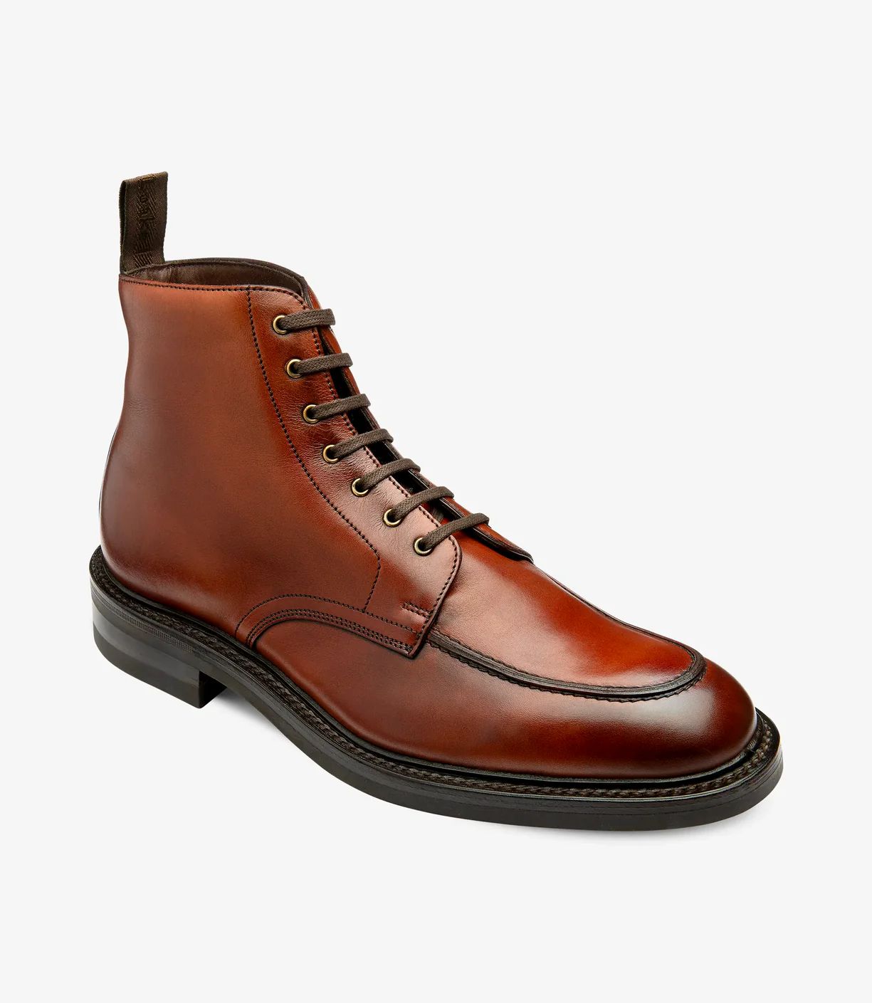 Loake Men's Gisbourne Mahogany Calf