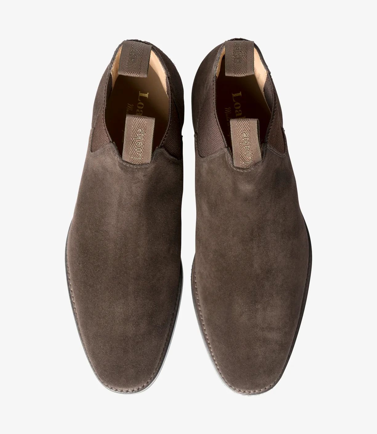 Loake Men's Chatsworth Dark Brown Suede