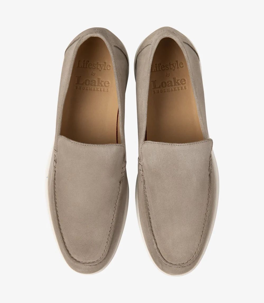 Loake Men's Tuscany Stone Suede