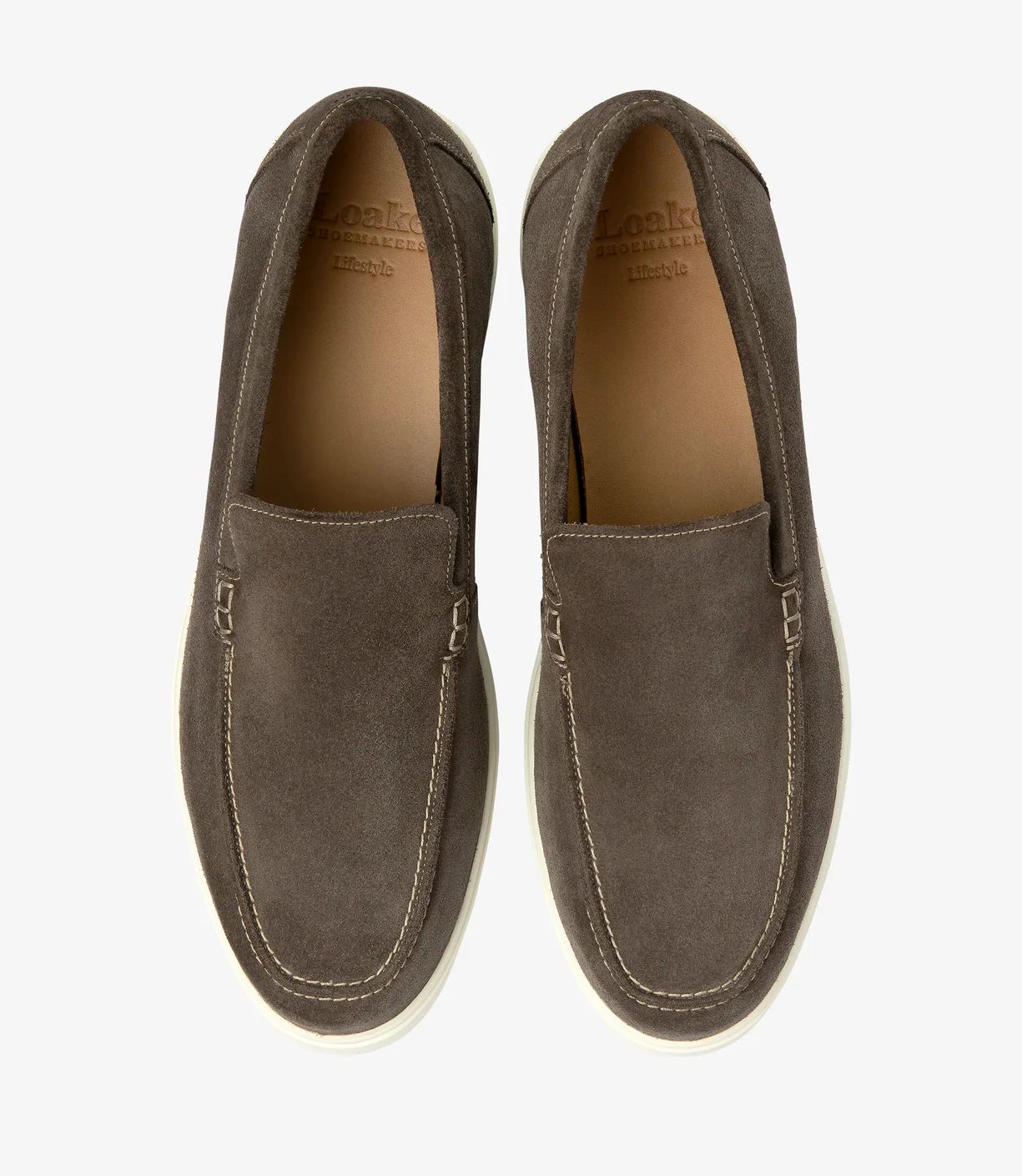 Loake Men's Tuscany Anthracite Suede