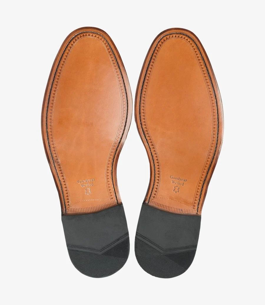 Loake Men's Royal Burgundy Polished