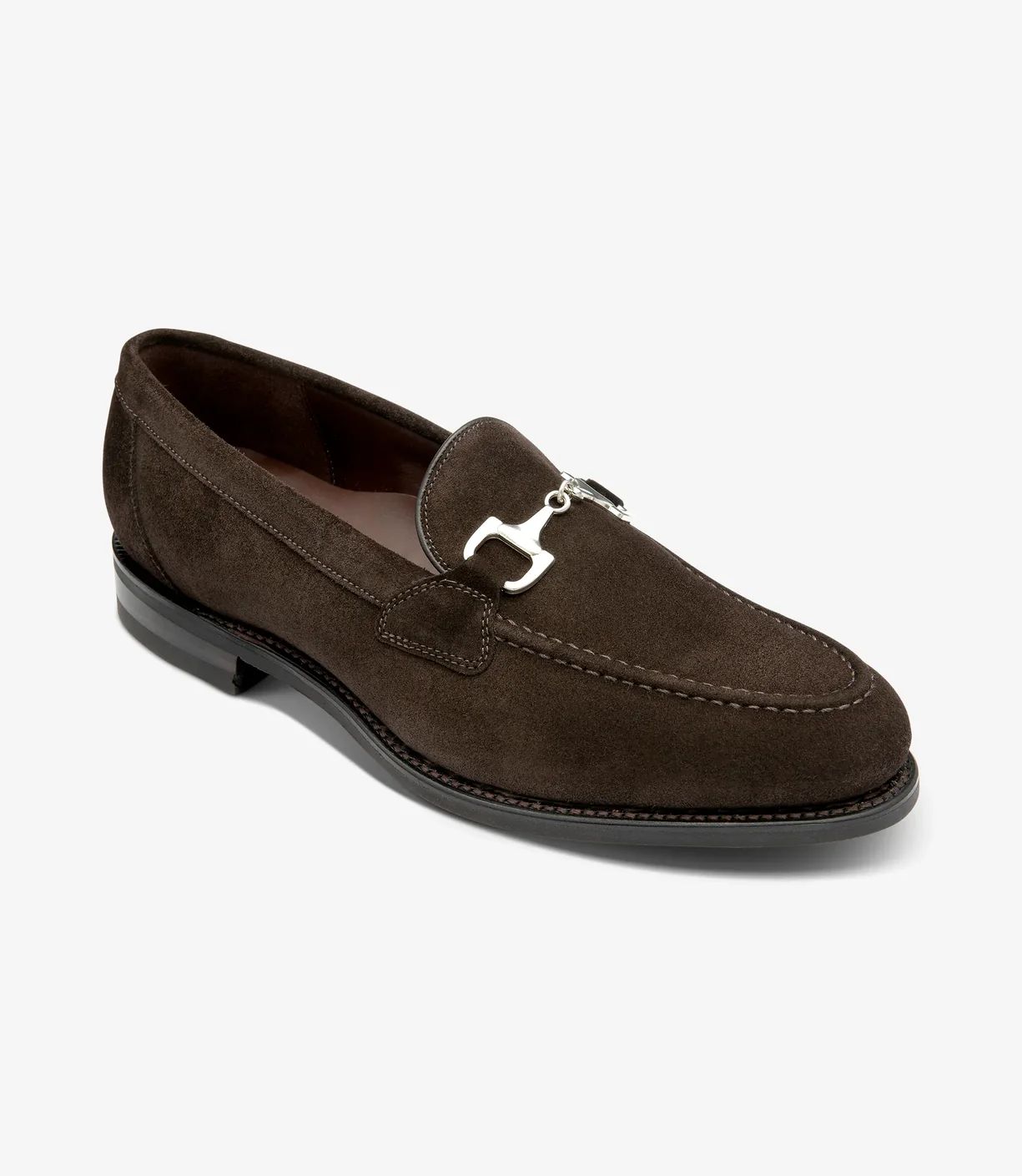 Loake Men's Kensington Dark Brown Suede