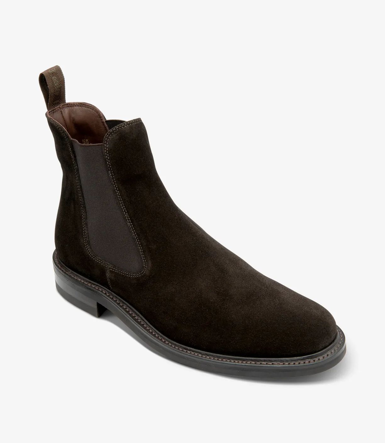 Loake Men's Dorchester Dark Brown Suede