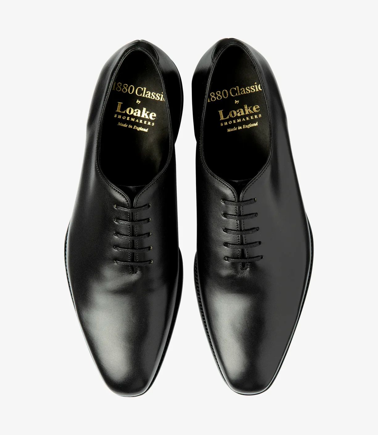 Loake Men's Wholebury Black Calf