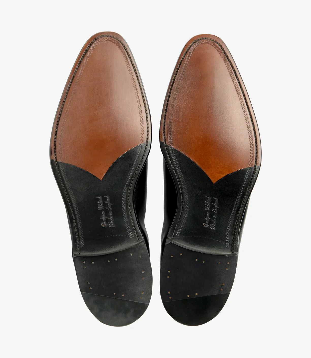Loake Men's Wholebury Black Calf