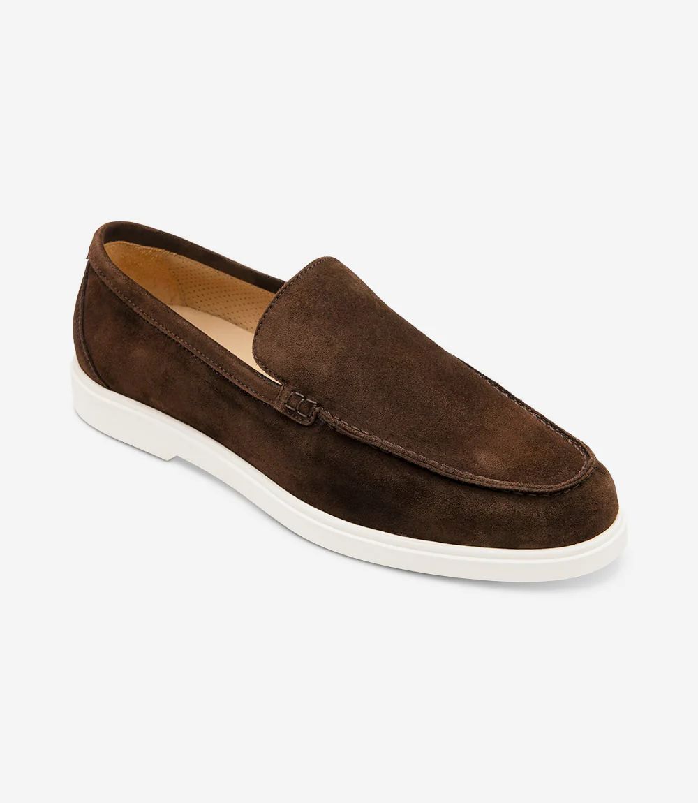 Loake Men's Tuscany Chocolate Suede