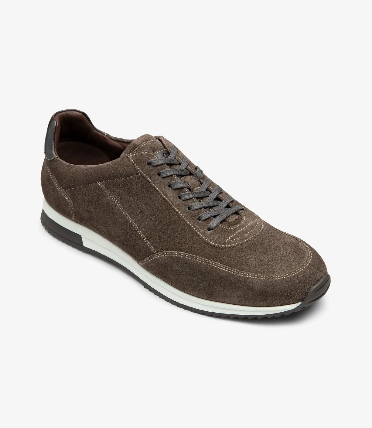 Loake Men's Bannister Anthracite Suede